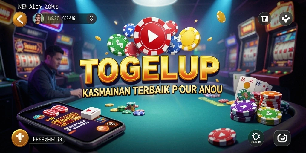 Screenshot TOGELUP menunjukkan momen seru dalam permainan Kasino.